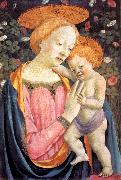 DOMENICO VENEZIANO Madonna and Child dfgw oil